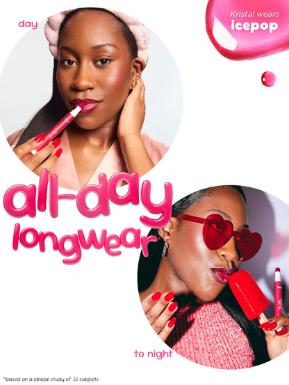 tarte™ x Dunkin' maracuja juicy lip tint stain + free charm duo