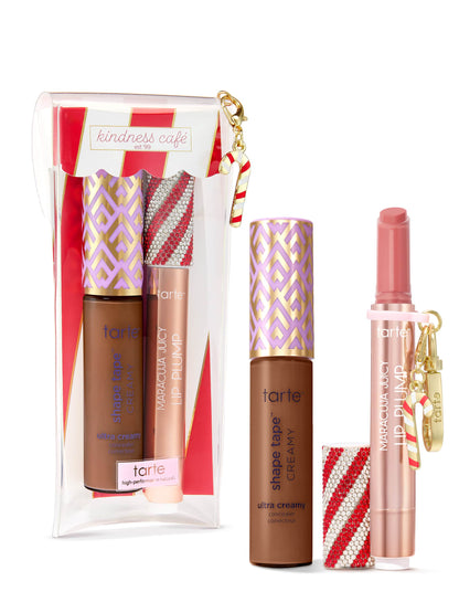 award winners best-sellers set & lip loop - shape tape™ creamy concealer + free maracuja juicy lip